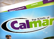Town of Calmar Print Work