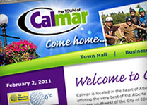 Calmar Website Design