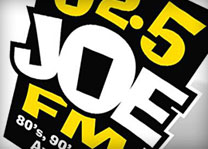 92.5 Joe FM Radio Station Logo Design