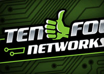 Ten Four Networks Logo Design