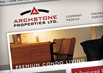 Archstone Properties Website Design